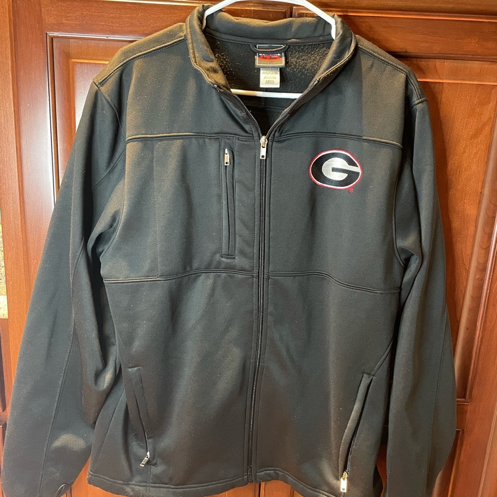 Georgia Bulldogs Jacket Black Size Medium